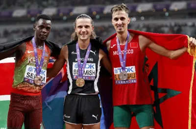Mondiaux d'athlétisme Tokyo-2025 (3000 m steeple) : Soufiane El Bakkali remporte la médaille d'argent