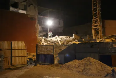 Province de Médiouna: 2 morts et 5 blessés dans l'effondrement partiel du bâtiment d'une société de textile