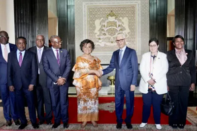 M. Talbi El Alami s'entretient avec la présidente de l’Assemblée nationale de la République d’Angola