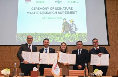 UM6P, OCP Fertilizantes, OCP Nutricrops et Embrapa s’associent pour promouvoir l’innovation pour une agriculture durable