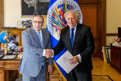M. Amrani présente ses lettres de nomination comme Observateur permanent du Maroc auprès de l’Organisation des Etats américains Politique