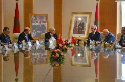 M. Loudyi reçoit le ministre délégué auprès du Premier ministre, chargé de la coordination des Services spéciaux de Pologne