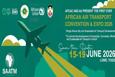 Ouverture à Lomé de la Convention et Exposition africaines du transport aérien avec la participation du Maroc