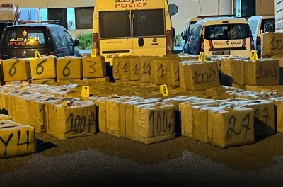 Port de Safi : avortement d'une tentative de trafic de plus de 8 tonnes de chira (DGSN)