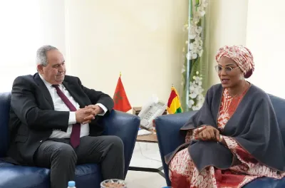 M. El Midaoui s’entretient à Rabat avec son homologue guinéenne et présidente du CAMES