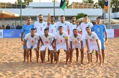 Beach-soccer : Le Maroc qualifié pour la CAN-2026 au Sénégal