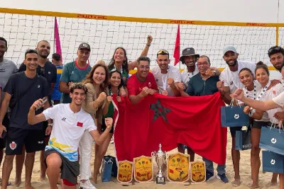Beach-volley : Le Maroc remporte le titre de la 31è édition du Championnat arabe