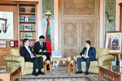 M. Bourita s’entretient avec l’envoyé spécial du gouvernement chinois pour le Moyen Orient