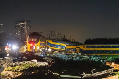 Un mort et une trentaine de blessés dans le déraillement d'un train aux Pays-Bas
