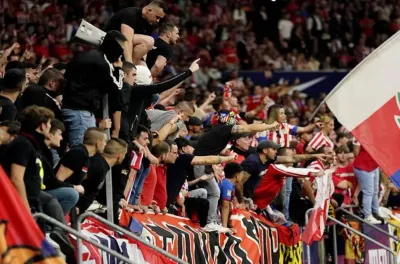 Liga: l'Atlético sanctionné de 3 matchs à huis clos partiel en raison des incidents lors du derby