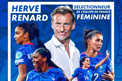 Hervé Renard nommé sélectionneur de l'équipe de France féminine