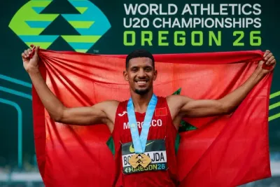 Championnats du monde juniors d’athlétisme : le Marocain Imad Bouchajda médaillé d’or au 800 m