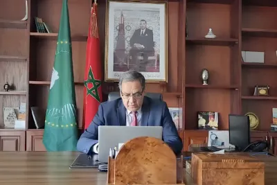 Addis-Abeba: l'Ambassadeur Arrouchi s'entretient avec le président de la Commission de l'Union africaine