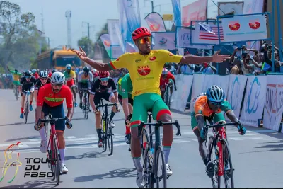 34è Tour du Faso: le Burkinabè Paul Daumont remporte la 5è étape, Achraf Ed-Doghmy classé 3ème