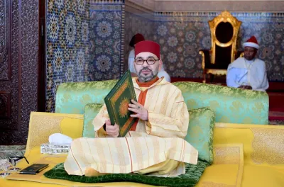 SM le Roi, Amir Al-Mouminine, présidera, lundi au Palais Royal de Rabat, une veillée religieuse en commémoration de Laylat Al Qadr bénie (Ministère de la Maison Royale, du Protocole et de la Chancellerie)