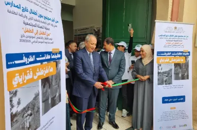 Taroudant : M. Berrada lance l’opération "De l’enfant à l’enfant" contre l’abandon scolaire