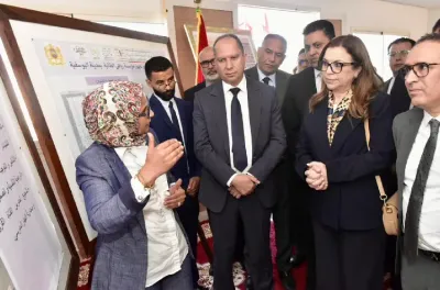 Youssoufia : Mme Ben Yahia visite des projets sociaux destinés aux catégories en situation de précarité