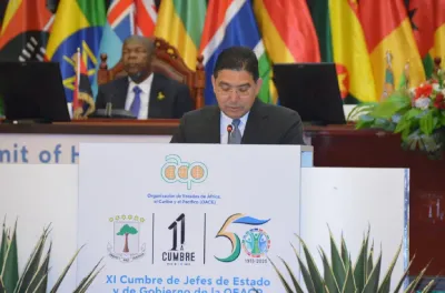 Sur Très Haute Instruction Royale, M. Nasser Bourita représente Sa Majesté le Roi au 11e Sommet de l’OEACP à Malabo
