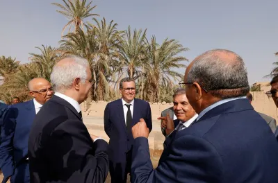 M. Akhannouch visite des projets à Ouarzazate de développement économique et social