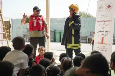 Al-Qods: le programme "Écoles d'été" lance la première colonie de vacances pour personnes à besoins spécifiques