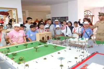 Rabat : Les enfants maqdessis visitent les différentes structures de la Garde Royale