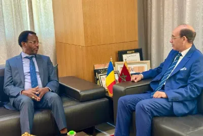 Rabat: M. Balaoui s'entretient avec le Contrôleur général de l'Autorité indépendante de lutte contre la corruption du Tchad