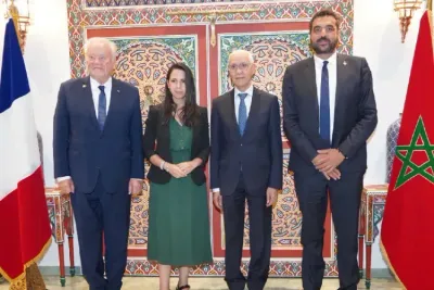 M. Talbi El Alami s'entretient avec une délégation française
