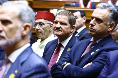 M. Talbi El Alami représente SM le Roi à la cérémonie d'investiture de la Présidente de la République du Pérou