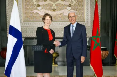 M. Talbi El Alami s'entretient avec la ministre finlandaise de l'Agriculture et des forêts