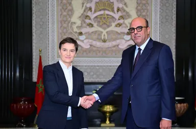 M. Ould Errachid s’entretient avec la présidente de l'Assemblée nationale de la République de Serbie