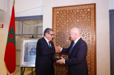 M. Akhannouch s’entretient à New York avec le président de la FIFA