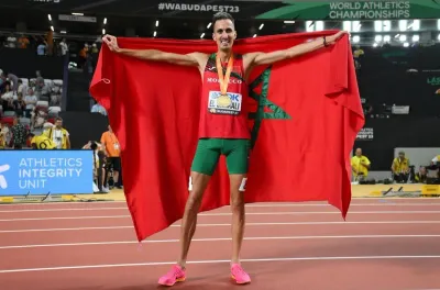 Mondiaux d'athlétisme Budapest 2023: deuxième titre mondial consécutif pour Soufiane El Bakkali sur le 3.000 m steeple