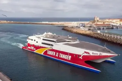 Suspension des liaisons maritimes entre Tarifa et Tanger en raison du mauvais temps