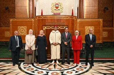 Chambre des conseillers: le président de la Commission des secteurs productifs s’entretient avec une délégation parlementaire jordanienne