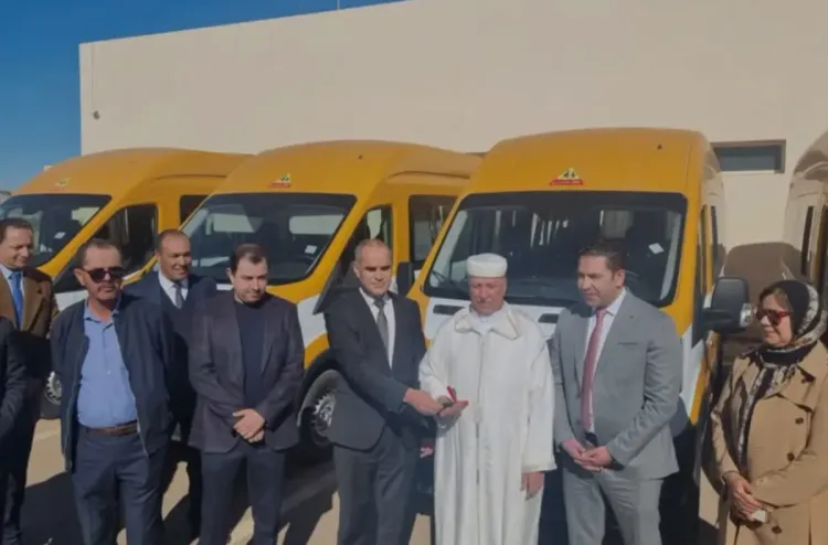 أسطول النقل المدرسي بإقليم جرسيف