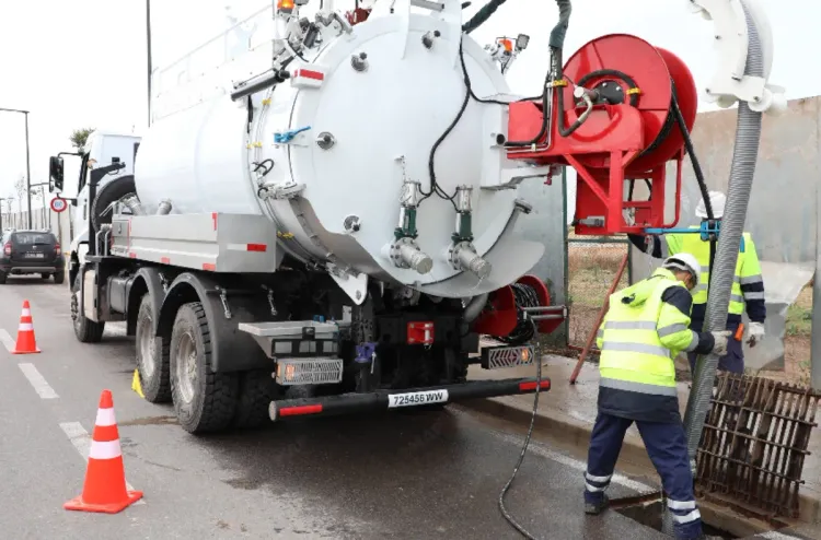 Province de Nouaceur: La SRM-CS et les autorités locales mobilisées pour atténuer les effets des fortes pluies