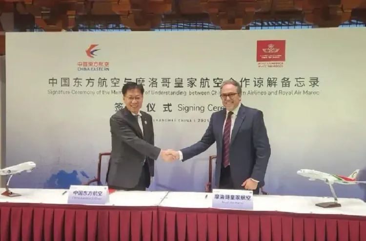 La RAM et China Eastern Airlines signent un partenariat stratégique pour renforcer la connectivité Chine-Afrique