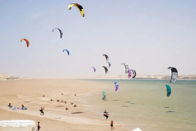 Coup d'envoi de la 10e édition de "Dakhla Downwind Challenge"