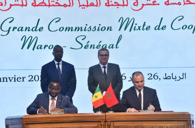 15e Grande Commission Mixte de Coopération Maroc-Sénégal