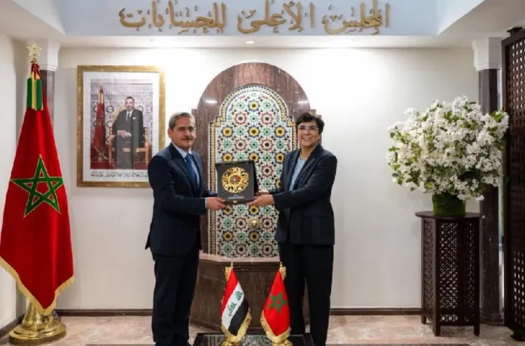 Visite de travail d'une délégation irakienne