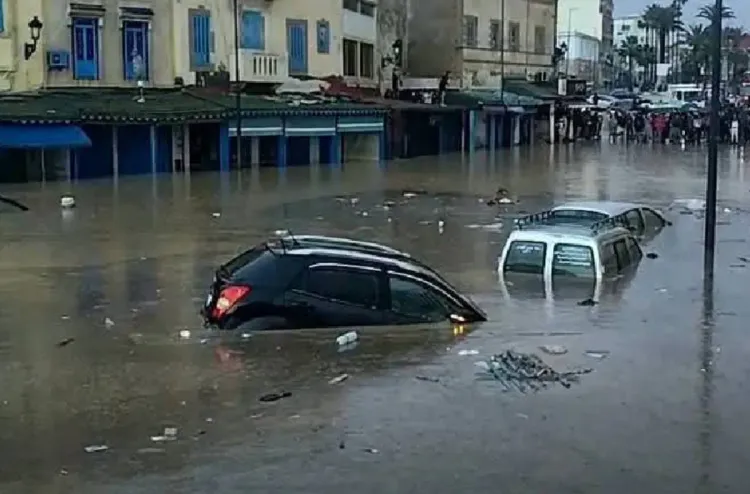 Inondations exceptionnelles dans la province de Safi