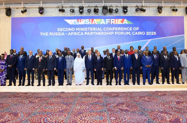 Caire du Forum de partenariat Russie-Afrique