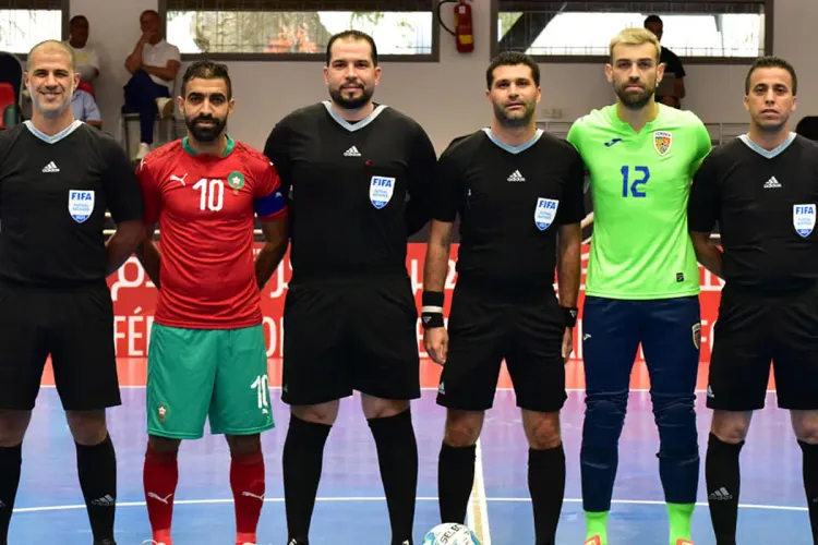 La sélection marocaine de futsal s'impose face à la Roumanie