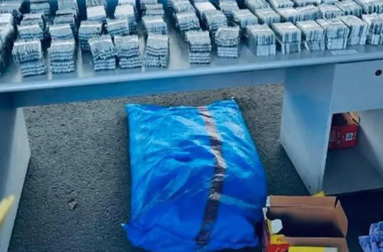 Mise en échec d’une tentative de trafic de plus de 53.000 comprimés psychotropes