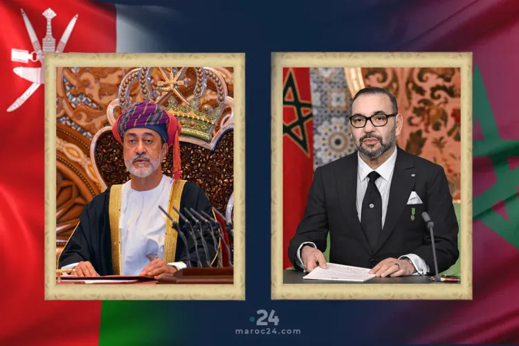 برقية تعزية ومواساة من جلالة الملك إلى سلطان عمان