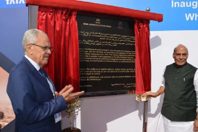 Inauguration à Berrechid de l’usine de fabrication des véhicules blindés de combat WhAP 8x8