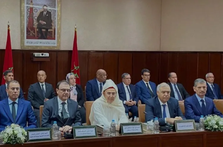 Installation de Khatib El Hebil, Wali de la région Marrakech-Safi, gouverneur de la préfecture de Marrakech