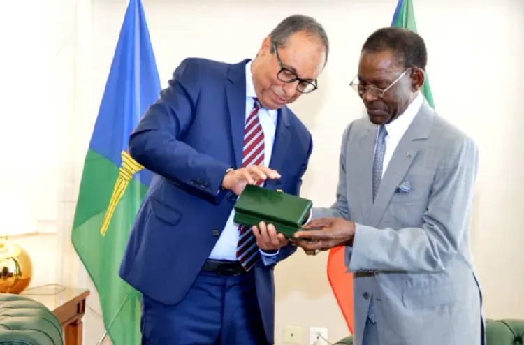 M. Amara reçu en audience par le président de la République de Guinée équatoriale