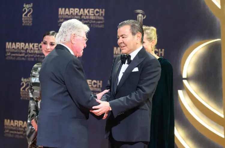 SAR le Prince Moulay Rachid préside un dîner offert par SM le Roi à l'occasion de l'ouverture officielle de la 22e édition du Festival International du Film de Marrakech
