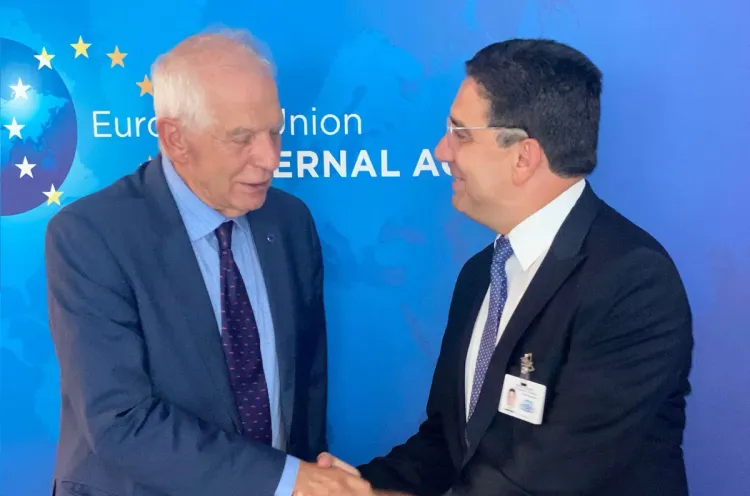 Nasser Bourita et Josep Borrell